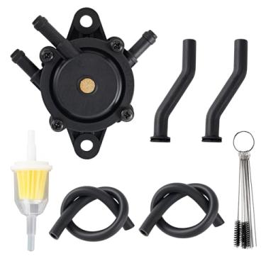 Imagem de 808656 Bomba de combustível compatível com trator de cortador de grama BS com filtro de combustível mangueira de vácuo substituição para 491922 691034 692313 808492 808656 808281 808322 557033