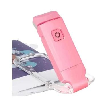 Imagem de Clipe de Luz de Leitura LED Recarregável via USB - Portátil para Leitu