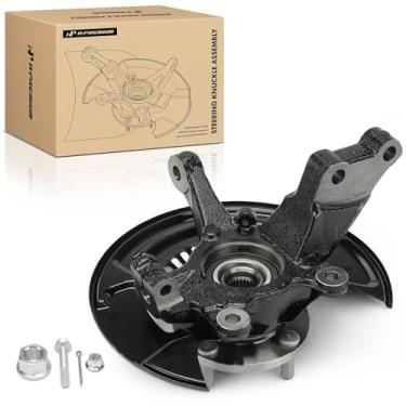 Imagem de A-Premium Junta de direção dianteira esquerda e conjunto de cubo de rolamento de roda compatível com Nissan Versa 2019-2024, Kicks 2018-2024, lado do motorista