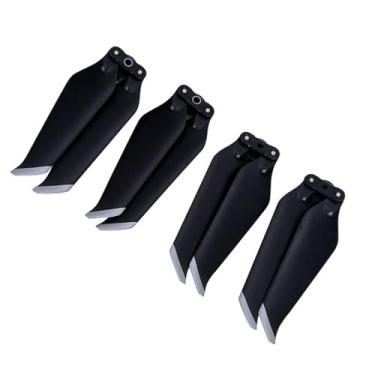 Imagem de ZJchao Hélice, Substituição de Acessórios de Quadcopter, Adereços de Pás de Ruído Baixo, Hélices de Drones Lâminas de Drones para 2 Pro/Zoom (Conjunto de 2 pares com borda cinza)