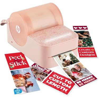 Imagem de HP Sprocket Panorama Instant Color Label & Smartphone Photo Printer - Portátil - Personalize impressões 5 cm x 0,12 cm - 23 cm em fotos Zink Sticky-Back - Crie tiras de cabine de fotos e designs