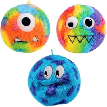 Imagem de Bola, pelucia, colorida, infantil, macia, formato, personagem, surpresa, fofinha