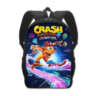 Imagem de Mochila escolar Crash Bandicoot Anime para crianças