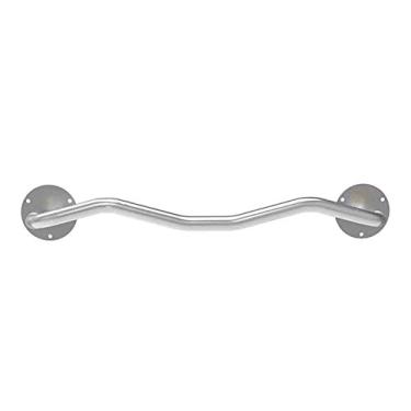 Imagem de Barra de puxar para cima barras de tração de treinamento de força montadas na parede barra de exercícios equipamento de fitness perfeito para exercícios de musculação e levantamento de peso fácil de