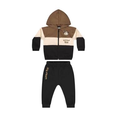 Imagem de Conjunto de Moletom com Jaqueta e Calça para Bebê Menino Quimby-Masculino