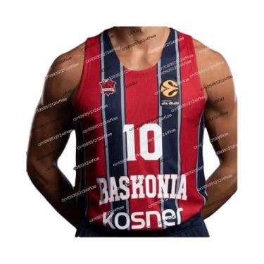 Imagem de Camisa De Basquete Masculina Espanha Baskonia 25/26 Kit Especial Para 
