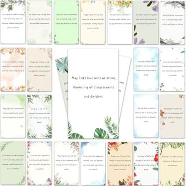 Imagem de 100 cartões de oração 8,9 x 5,3 cm versículo bíblico pedidos de oração cartões de escritura em massa para devoção diária, homens e mulheres, presente cristão com citações inspiradoras (amarelo)