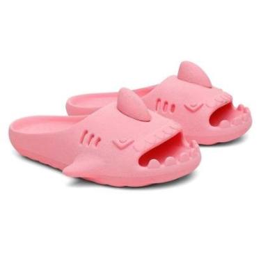 Imagem de Chinelo Tubarão Infantil Confortável Praia e Piscina-Unissex
