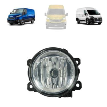 Imagem de FAROL DE MILHA COM LAMPADA DUCATO 2018 A 2025 DAILY 2020 A 2025 (COM SOQUETE) - ESQUERDA OU DIREITA