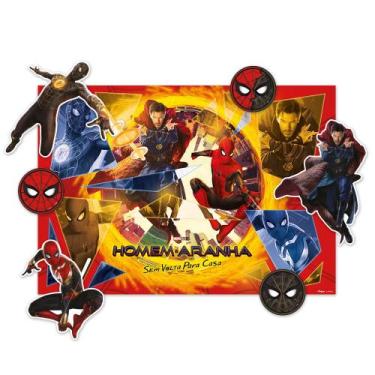 Imagem de Kit Decorativo Homem Aranha 3 01 Unidade - Regina -