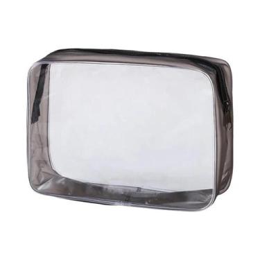 Imagem de Conjunto De 4 Bolsas Cosméticas Transparentes Portáteis Para Organizaç