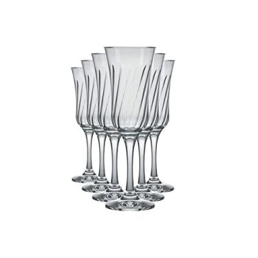 Imagem de Jogo 6 Taças para Champanhe Lírio 180ml Resistente Nadir Figueiredo (7834)