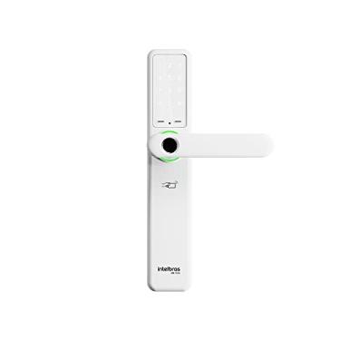 Imagem de Fechadura Smart de Embutir Com Maçaneta Compatível com Alexa IFR 7000 Branco Intelbras