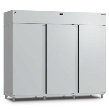 Imagem de Mini Câmara Resfriados 2900L c/ Kit Prateleira 3 Portas Inox MCVR2900 220V - Refrimate