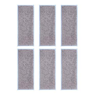 Imagem de Substituição de almofadas de esfregão úmida laváveis de 6 unidades para acessórios de pano de esfregão iRobot Braava Jet M6