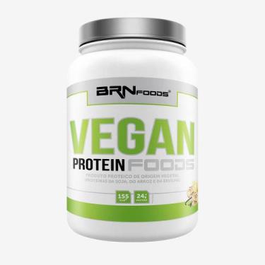 Imagem de Proteína Vegana Vegan Protein Foods 500 G Baunilha Brnfoods - Br Nutri