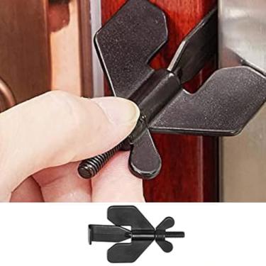 Imagem de Trava Porta Fechadura Portátil Segurança Viagem Quarto Hotel Airbnb
