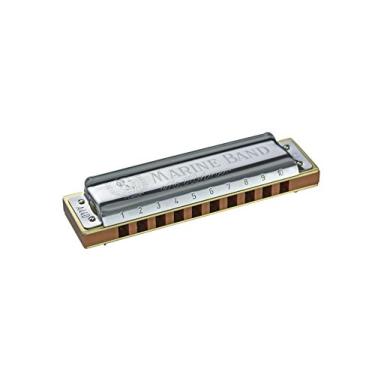Imagem de HOHNER Marine Band Gaita cl ssica 1896 - Chave de G