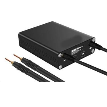 Imagem de HYZHANHONG Kit de máquina de solda por ponto de 30 engrenagens DIY bateria de lítio cilíndrica bateria de hidreto de metal de níquel para placa de níquel de 0,1-0,15 mm