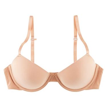 Imagem de Undies.com Sutiã push-up feminino de microfibra com abas e aro Oh Darling Demi, Sunkiss, 38D