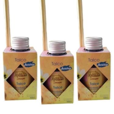Imagem de 3 Aromatizador Ambiente Vareta Difusor Cheiroso Perfume Casa 100ml Odo