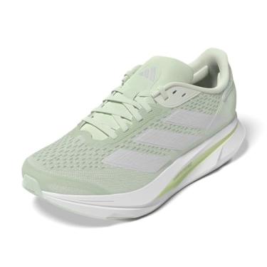 Imagem de adidas Tênis de corrida feminino Duramo Sl 2, UE, Jade cristal/zero metálico/verde linho, 36