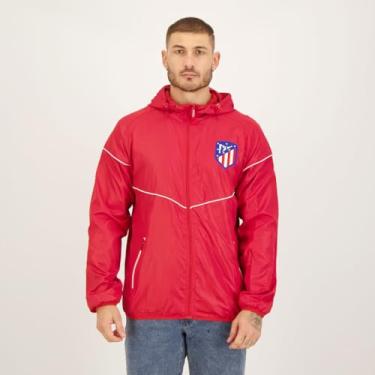Imagem de Jaqueta Atlético de Madrid Corta Vento Vermelha