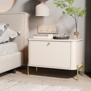 Imagem de Cômoda Pequena Irondale Off White Dourado