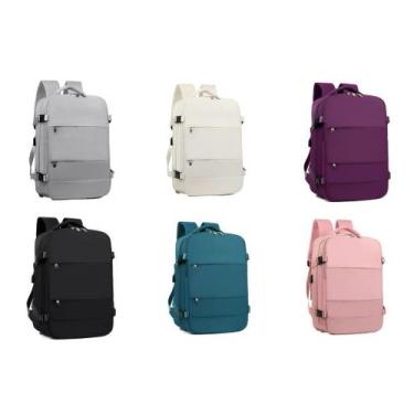Imagem de Mochila viral Laptop Viagem Escolar À Prova D'água Executiva Notebook 