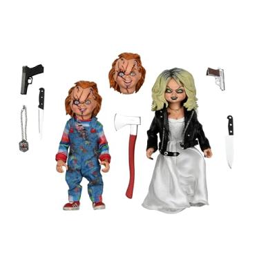 Imagem de ACTION FIGURE A NOIVA DE CHUCKY - CHUCKY E TIFFANY – 42121 – NECA