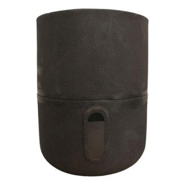 Imagem de Vaso De Planta casa jardim Autoirrigável Urbi M 28x35 - Marrom Absolut