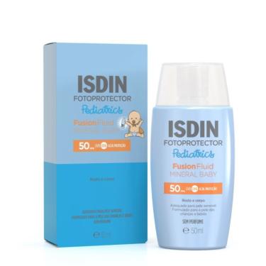 Imagem de Protetor Solar Isdin Fusion Fluid Mineral Baby Pediatrics FPS50 - 50ml