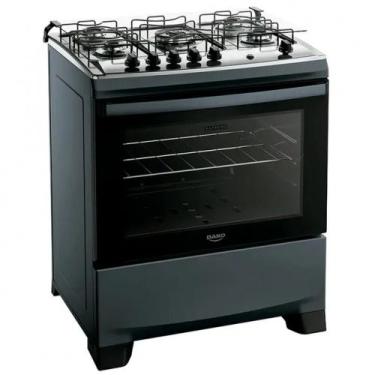 Imagem de Fogão Supreme Bivolt 5 Bocas Automático Mesa de Inox Dako, Titanium, B