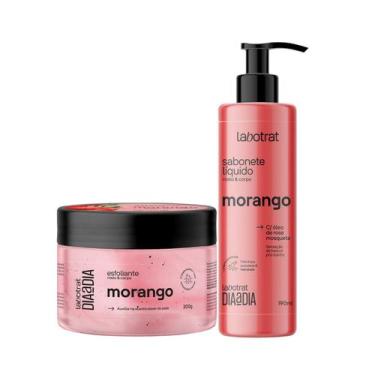 Imagem de Labotrat Morango Esfoliante 300ml + Sabonete