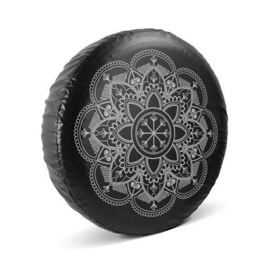 Imagem de Capa Estepe Sportage /02 Pneu 205/75 16 Mandala Branca - COMIX