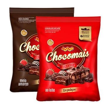 Imagem de Chocolates 2 Sabores Ideal para Sobremesas e Outras Receitas - Jazam