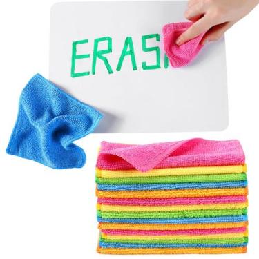 Imagem de Pano de limpeza Tanlade Microfiber 15x15cm verde/azul/amarelo/rosa/lar