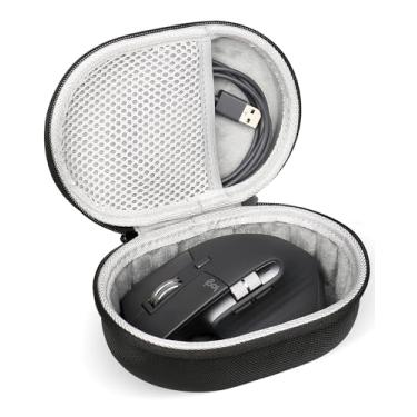 Imagem de RISETECH Capa rígida compatível com Logitech Master 3S/G502/G502 X Plus/G305 Lightspeed Mouse para jogos sem fio G203/403 Hero/Razer Viper V2 Pro/Basilisk V3 Pro Mouse de computador com fio com cordão