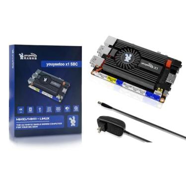 Imagem de youyeetoo X1S - Computador de placa única Windows Linux N5095 x86 - Mini PC Dual 4K Media Server-Dual M.2 Slots suporta 2280 NVMe mSATA SSD/WiFi 6 Moudle PCIE 3.0, NFC (X1S (16GB RAM + sem eMMC))