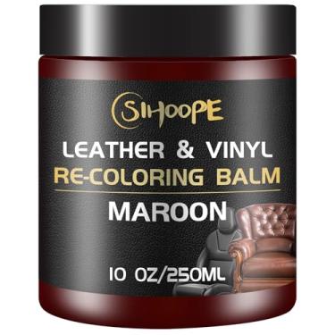 Imagem de Bálsamo de recoloração de couro marrom, kit de reparo de couro para móveis, pintura e reparo de couro para sofá, removedor de arranhões de couro, restaurador de cor de couro para sofás, assentos de