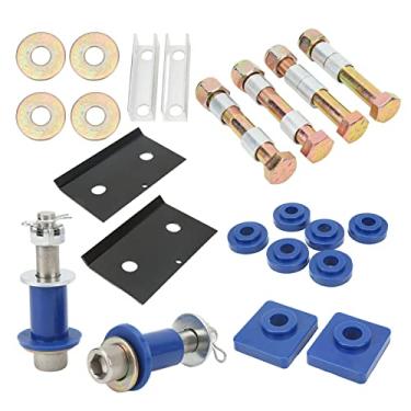 Imagem de Generic Conjunto de Parafusos e Parafusos de Montagem Dobradiça do capô, Resistência à Ferrugem 13 04154 Instalação Fácil para Caminhão