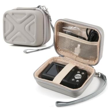 Imagem de Capa para câmera AbergBest 21 Mega Pixels 2,7 polegadas LCD recarregável HD/Kodak Pixpro/Canon PowerShot ELPH 180/190/Sony DSCW800/DSCW830, capa protetora para transporte de viagem para câmera digital