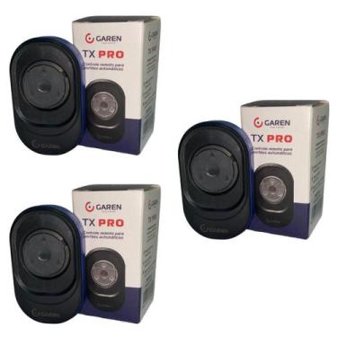 Imagem de Kit 3x transmissor para motores de portão tx pro azul garen