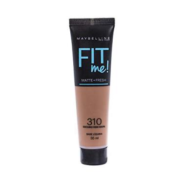 Imagem de Base Líquida Fit Me Cor 310, Maybelline, Escuro
