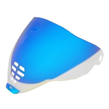 Imagem de Viseira para capacete ICON IC-06 Airflite Faceshield Para-brisa Proteção UV Acessórios para Capacete Viseira (Revo Clear Blue)