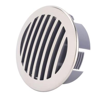 Imagem de Naroote Grade de Saída de Ar para Barcos de Material Premium, 3,5 pol., Ajuste Altamente Polido para Cobertura de Ventilação para Barcos à Vela, 4 Peças