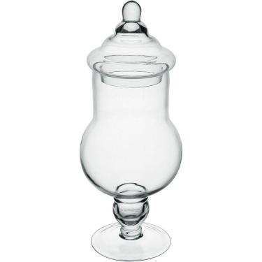 Imagem de Bomboniere Baleiro Potiche Redondo Home&co Tampa Vidro 43x17