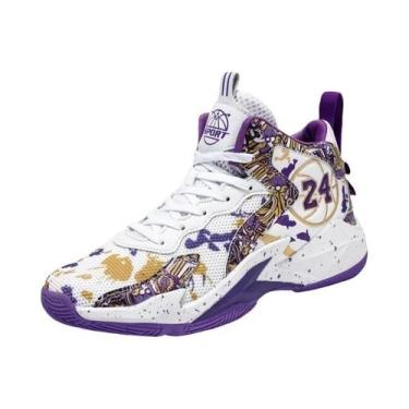 Imagem de Tênis De Basquete Respirável Em Malha Para Meninos E Meninas, Primaver