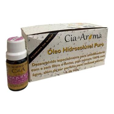 Imagem de KIT 10 Óleo Hidrossolúvel Orquídea Puro Umidificadores 10ml - Lua Míst