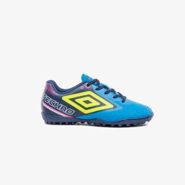 Imagem de Chuteira Society Umbro Techno II Jr - Original, 36, Azul